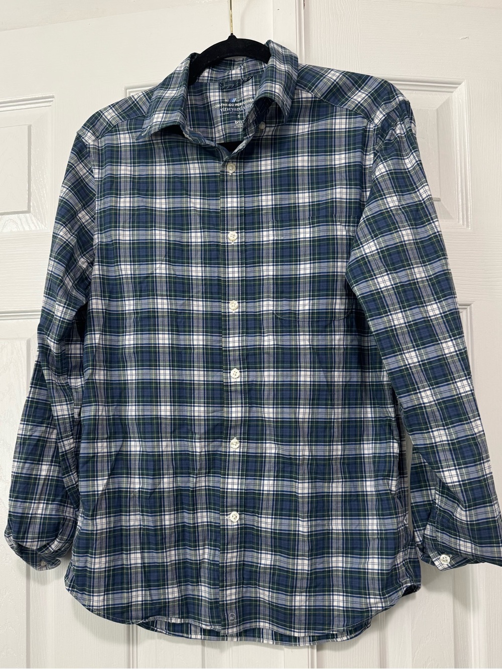 Vineyard Vines On The Go Performance Plaid Button-Down Shirt‎